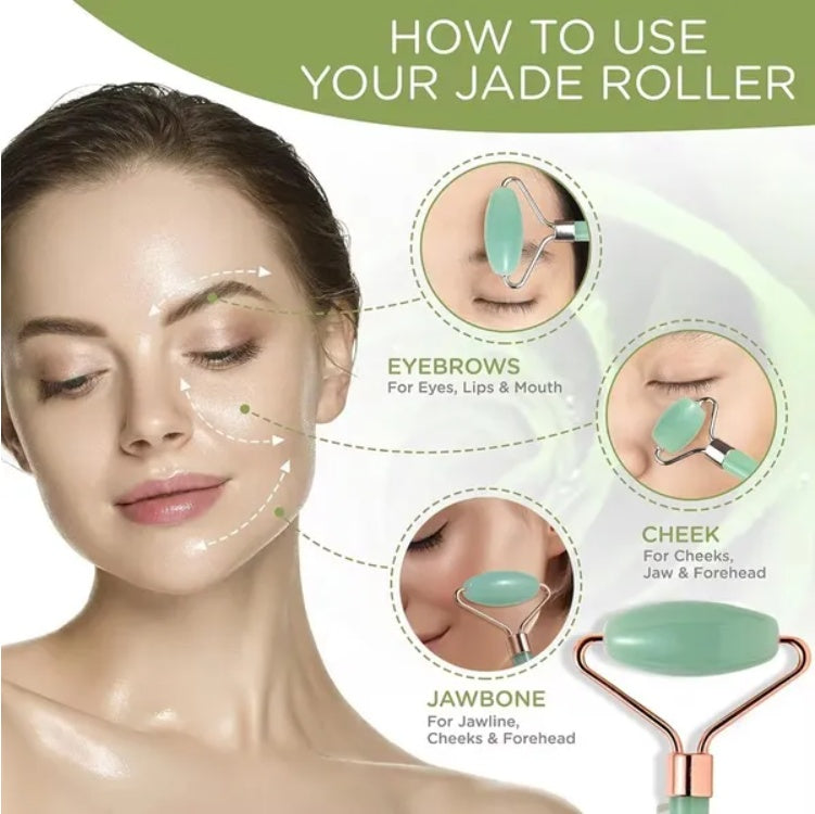 2-Pack Natural Resin Face And Body Skin Care Roller Gua Sha Massager